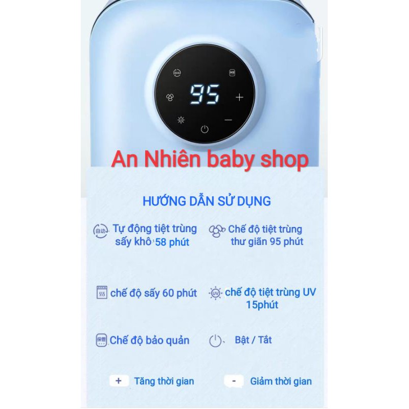 Máy tiệt trùng bình sữa UV Youdo 22 lít