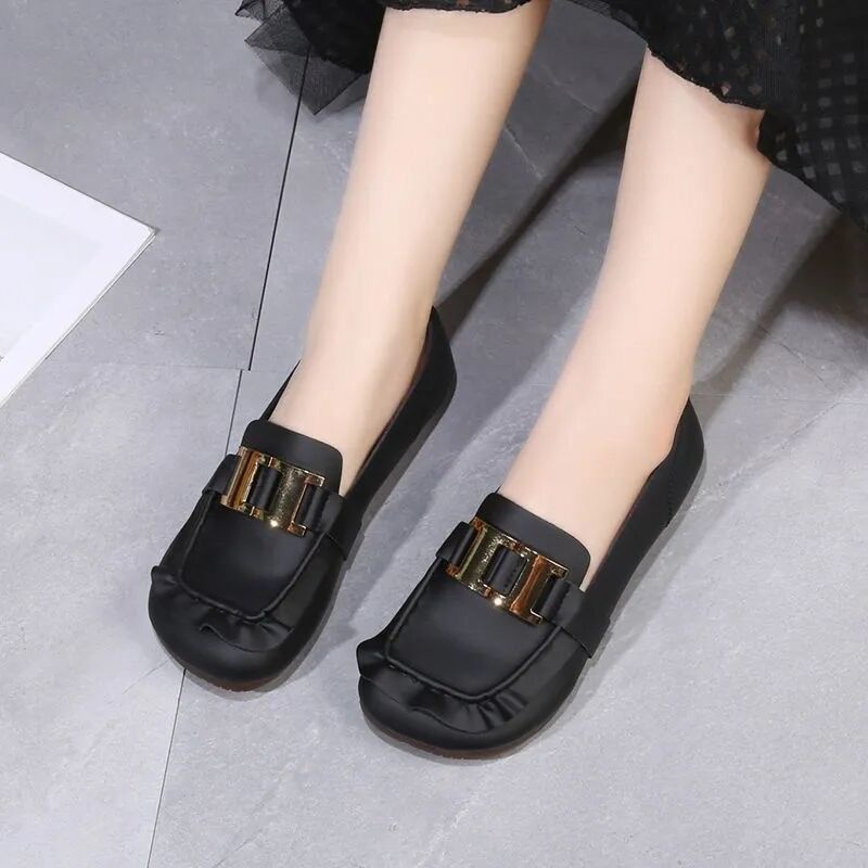 Giày Lười Da Phong Cách Anh Quốc Size Lớn 31-46 41