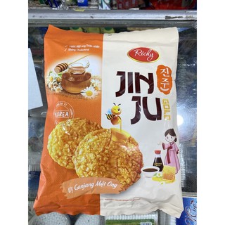 Bánh Gạo JinJu Richy Vị Ganjang Mật Ong 120g