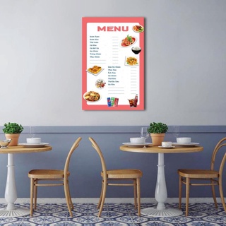 Menu thiết kế cho nhà hàng, quán ăn