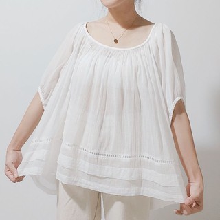 Áo xô trắng 2hand Nhật P5