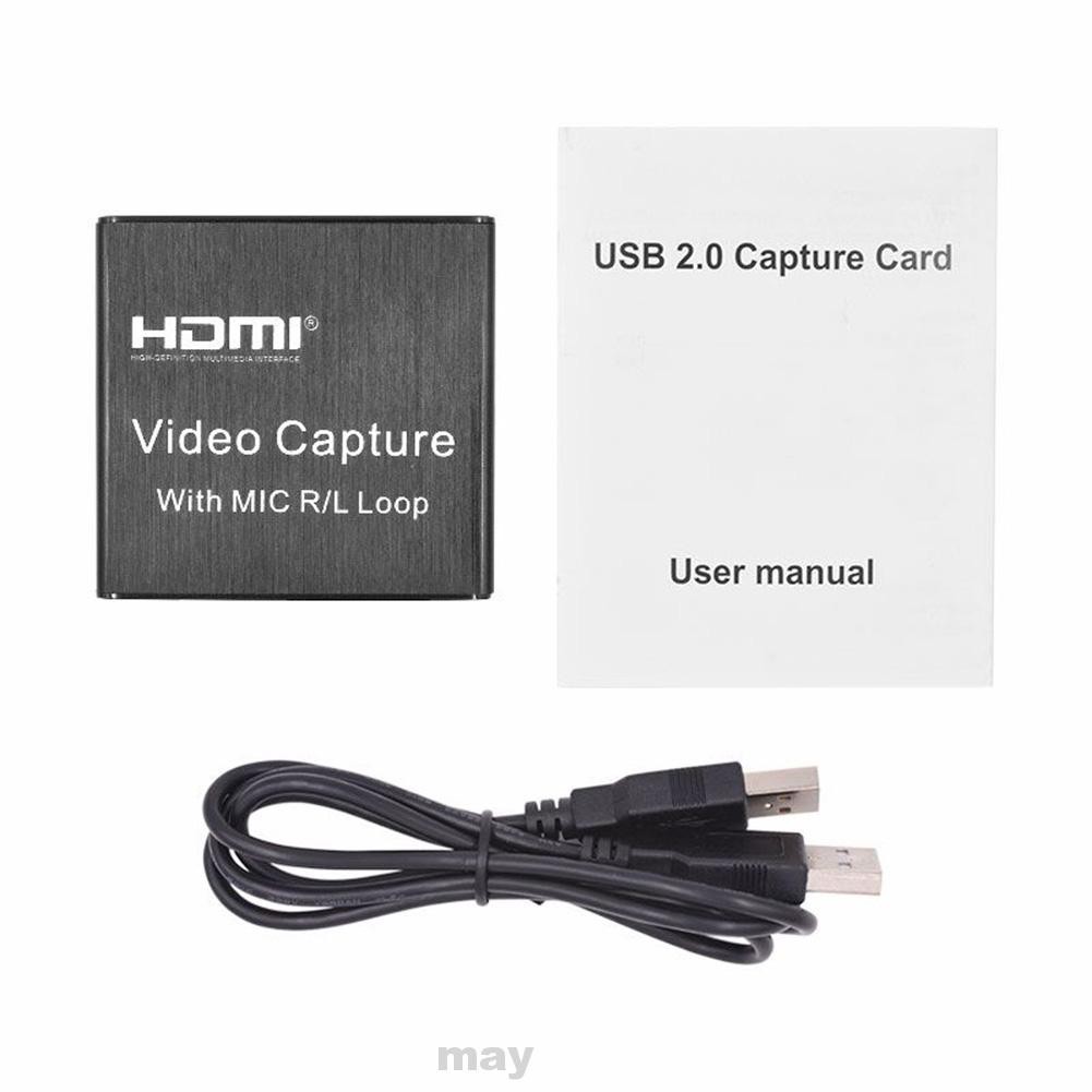 Bộ Đầu Thu Tín Hiệu Đa Năng 4k 1080p Usb2.0 Kèm Phụ Kiện | BigBuy360 - bigbuy360.vn