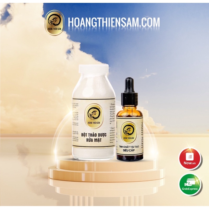 Combo Hoàng Thiên Sâm - Phiên Bản Truyền Thống Dành Cho Mọi Loại Da