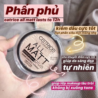 Phấn phủ Catrice All Matt