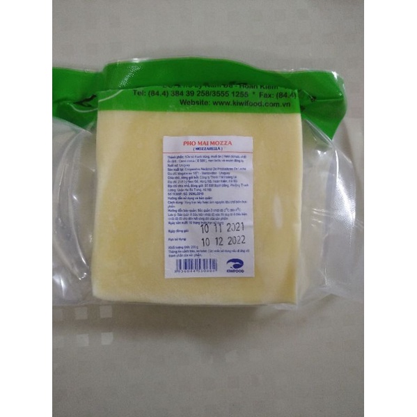 Phomai, Phô Mai Miếng Cheddar Kiwifood 200G