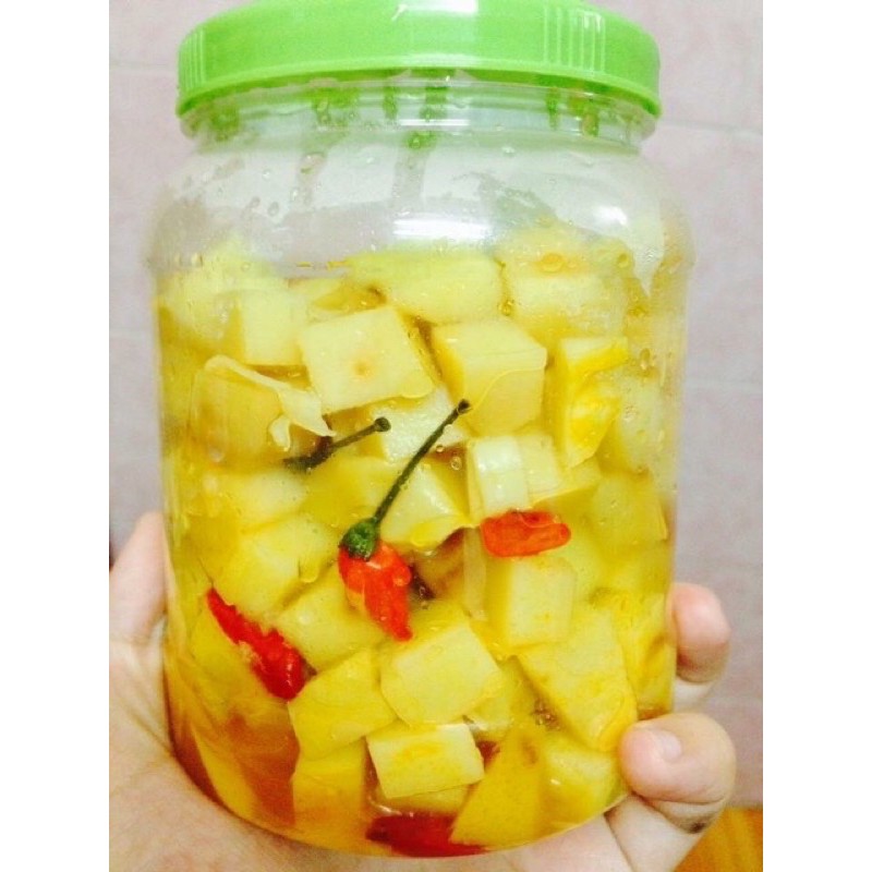 Măng dầm chua cay hũ 1 kg (Bao ngon)