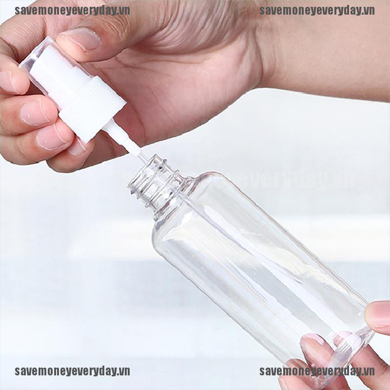 Bình Xịt Phun Sương Mỹ Phẩm Trong Suốt Thiết Kế Đa Năng 30 / 50 /