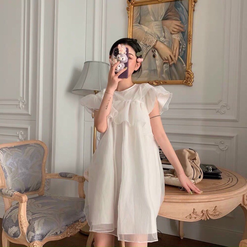 ĐẦM VOAN BÈO CÁNH TIÊN (KÈM VIDEO HÌNH THẬT)