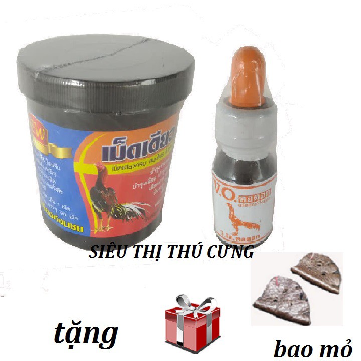 [ HỖ TRỢ PHÍ VẬN CHUYỂN ] COMBO THUỐC BỔ NỘI TẠNG VÀ KÉN MÉP CHO GÀ - TẶNG BAO MỎ DA