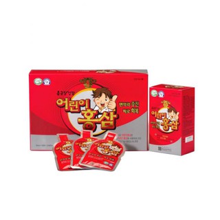 - nước hồng sâm trẻ em ngón tay cái hàn quốc hộp 30 gói