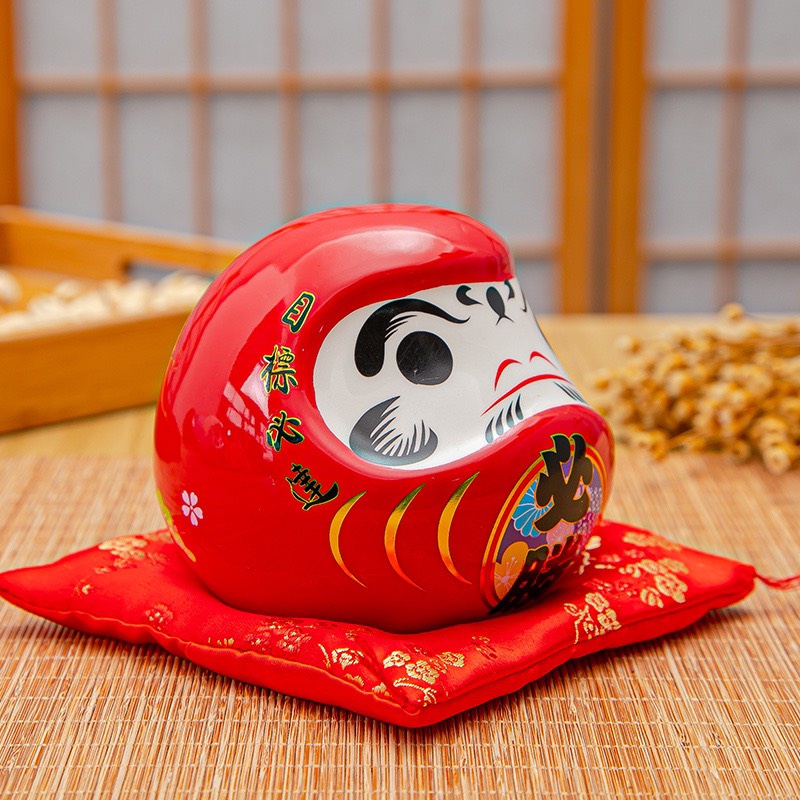 Mèo Thần Tài Búp bê Daruma Nhật Bản Đút Tiết Kiệm