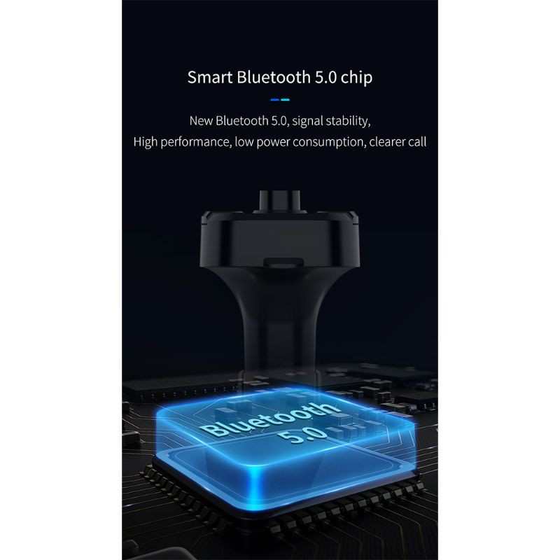 Thiết Bị Sạc Điện Thoại Trên Xe Hơi Niki Tích Hợp Bộ Phát Sóng Fm Bluetooth Không Dây