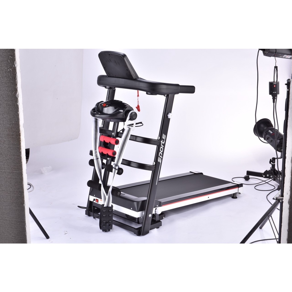 Máy chạy bộ đa năng A7S Sport, máy tập thể dục thể thao tại nhà, tập cơ bụng, tay màn hình LCD 4.0 INCH