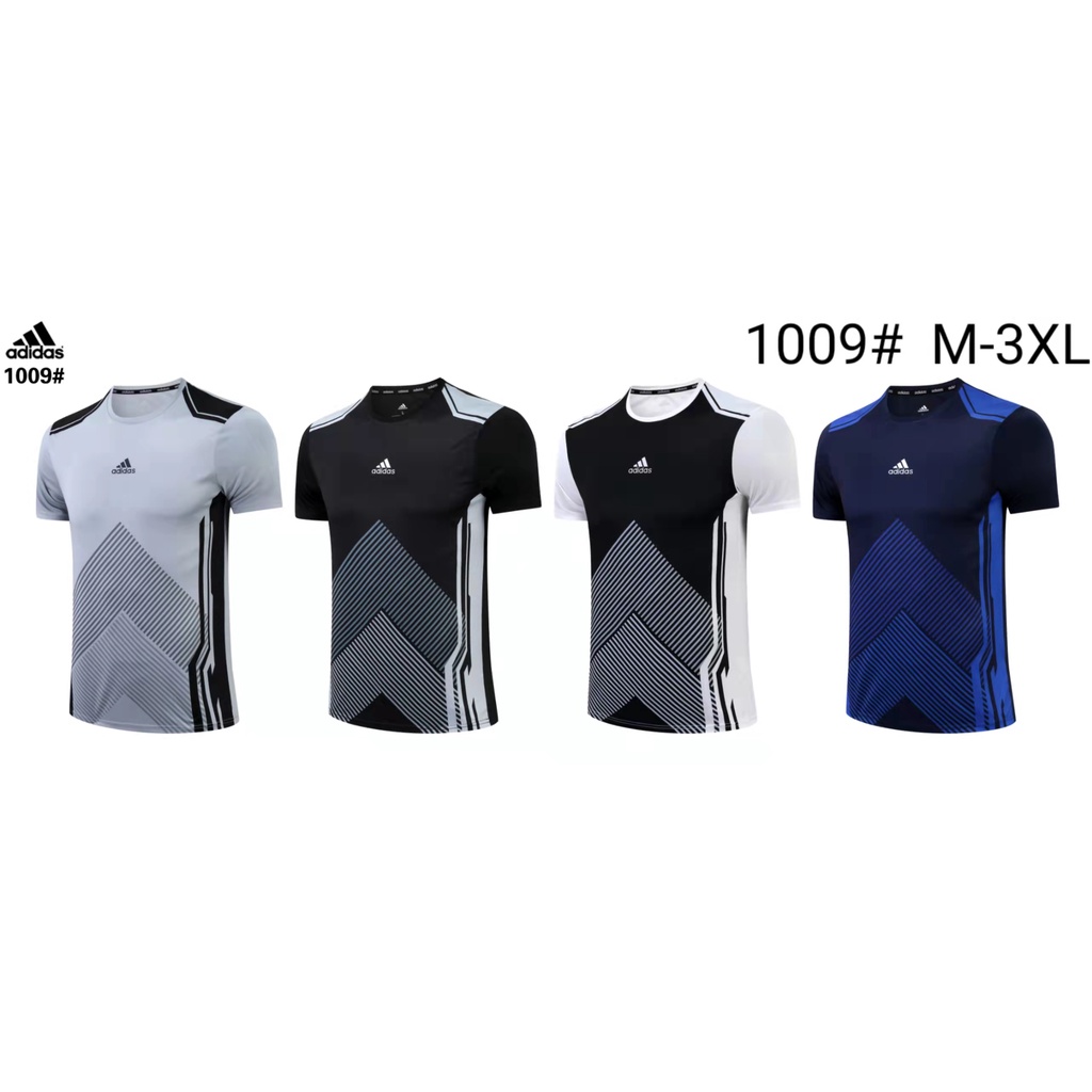 Áo Thun Adidas 2022 Ngắn Tay Vải Mềm Khô Nhanh Thời Trang Mùa Xuân Cho Nam 1009