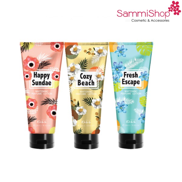 Dưỡng thể hương nước hoa Malissa Kiss SUNSHINE 226g