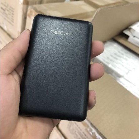 Sạc Pin Dự Phòng Au Cell Cube 5000mAh Nội Địa Nhật Bản. Sạc Siêu Nhanh Siêu Bền