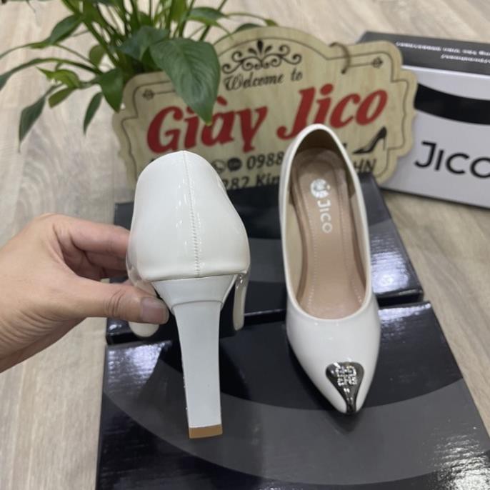 Giày Cao Gót Trắng 7cm Kiểu Dáng Hàn Quốc [ Hot Trend 2021]