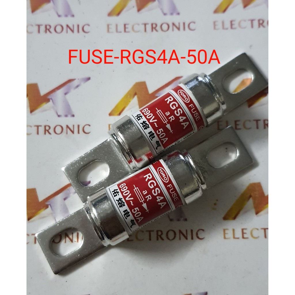 Cầu chì ngắt nhanh FUSE RGS4A 50A