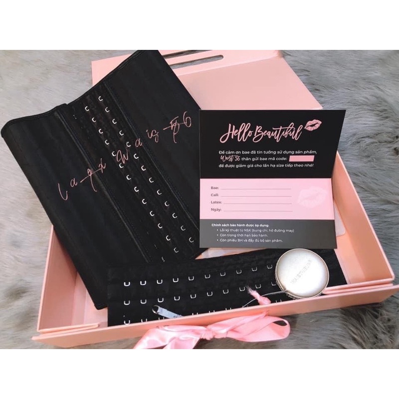 Bộ đai latex Aimee 25 xương