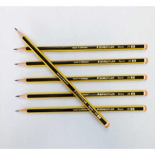 Bút chì đức Staedtler 2B HB cho học sinh, Bút chì gỗ cao cấp nhập khẩu Đức