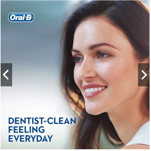 {CAM KẾT CHẤT LƯỢNG} Bàn chải đánh răng chạy bằng pin Oral-B Pro Expert, làm sạch răng, hạn chế viêm nướu, Mua 1 tặng 3