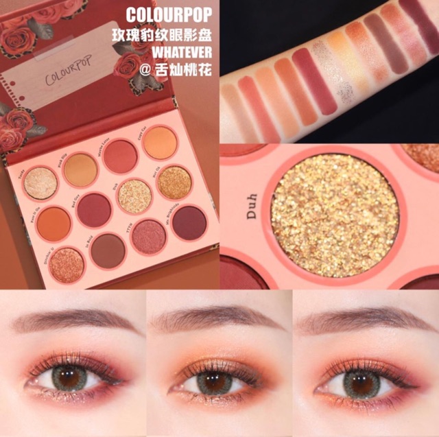 Có sẵn đủ Bill - Bảng phấn mắt Colourpop What Ever