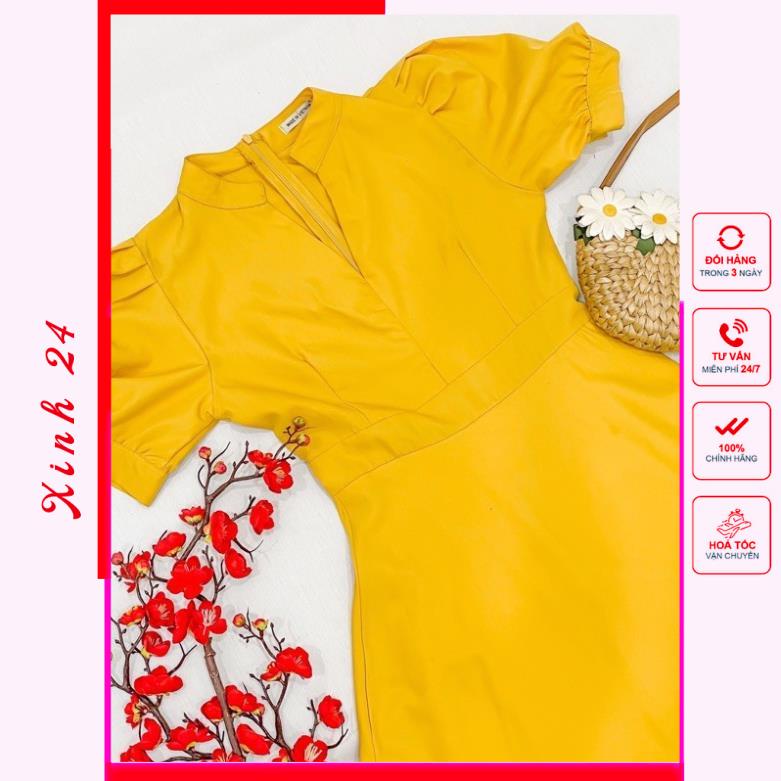 Đầm Váy Tay Phồng 3 Màu (Kèm Hình Thật) | BigBuy360 - bigbuy360.vn