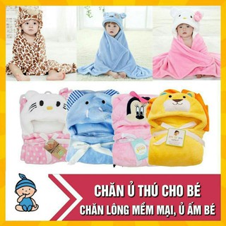 Chăn ủ thú thu đông cho bé trai, bé gái