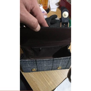 [XẢ HÀNG] Túi xách phối kẻ cực chất - 208247