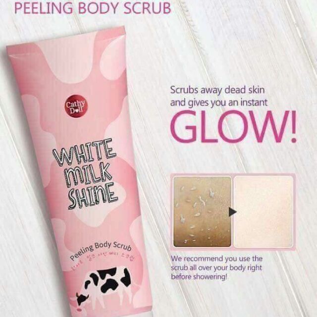 Tẩy tế bào chết body White Milk Shine🌸🌸