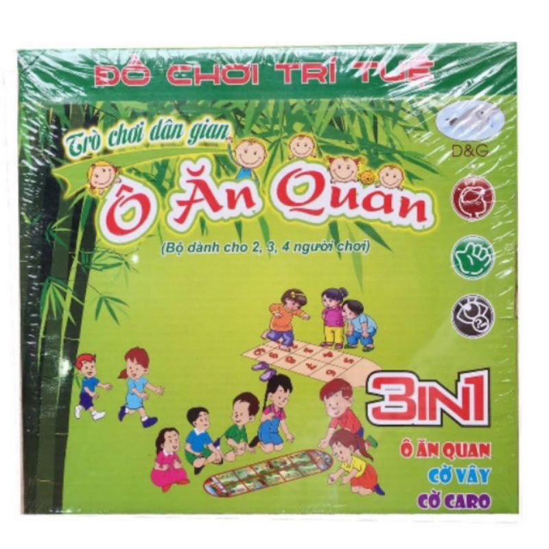 Bộ đồ chơi ô ăn quan 3 trong 1