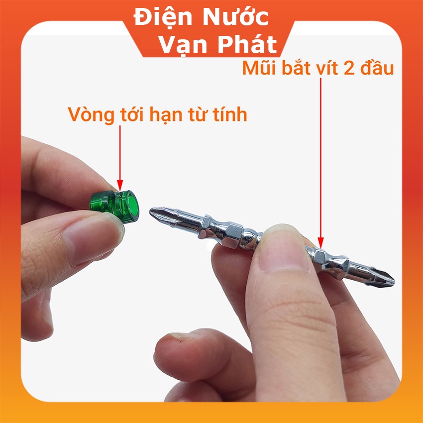 Đầu bắn vít tới hạn,  mũi vít tới hạn, đầu bắn vít