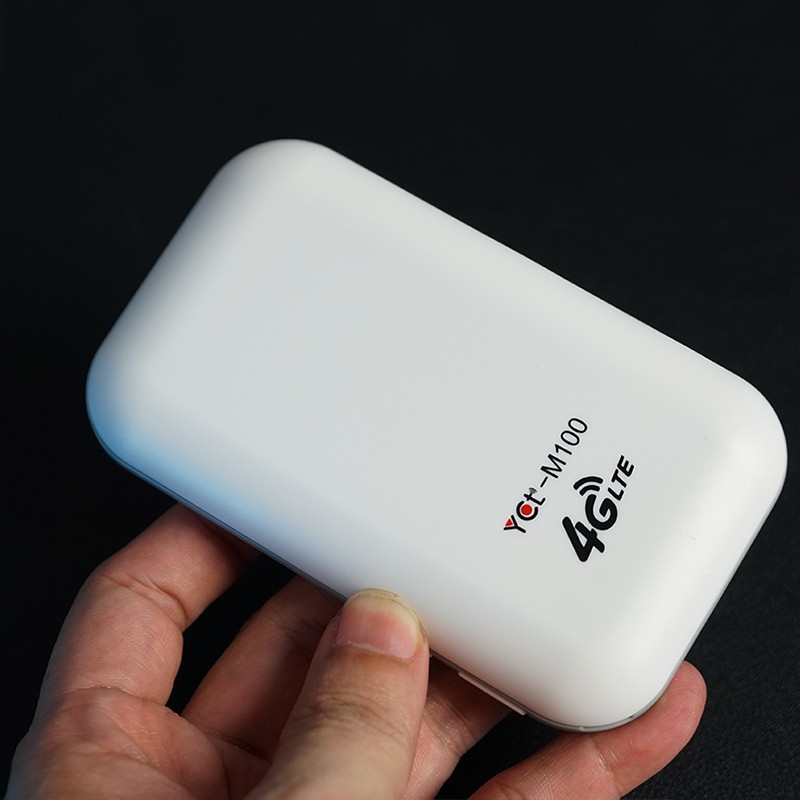 Bộ phát wifi di dộng từ sim 4G LTE M100 Bộ phát wifi 4G có màn hình LCD Pin 2400 Mah - Hỗ trợ vừa sử dụng vừa sạc | BigBuy360 - bigbuy360.vn