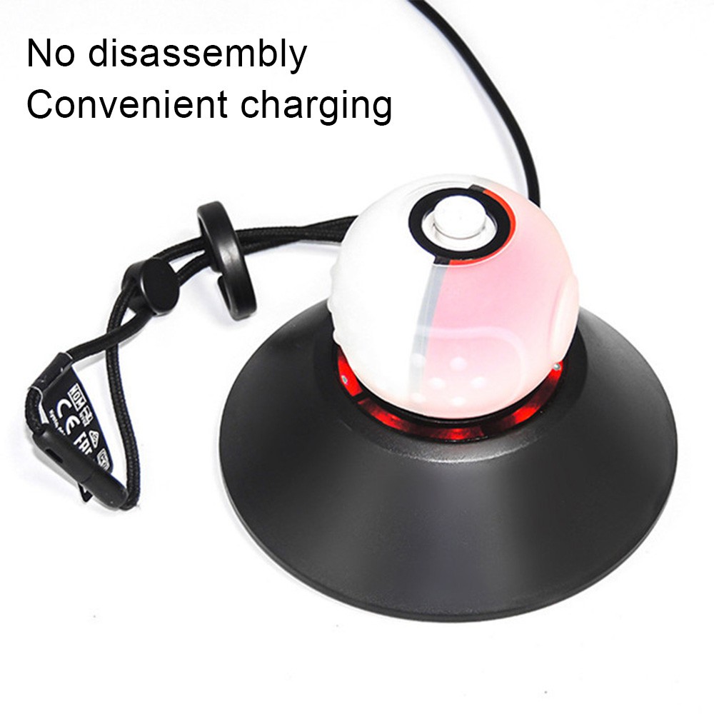 Stiger Charger Stand for Poke Ball Plus Game Controller Charge Station Holder for Nintendo Pokémon Lets Go Pikachu Eevee