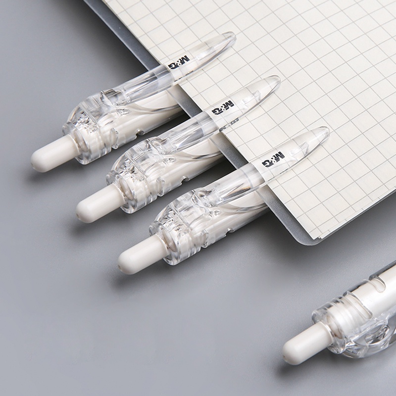M&amp;g. Bút Bi Mực Đen Ngòi 0.5Mm Có Thể Thu Gọn Tiện Dụng