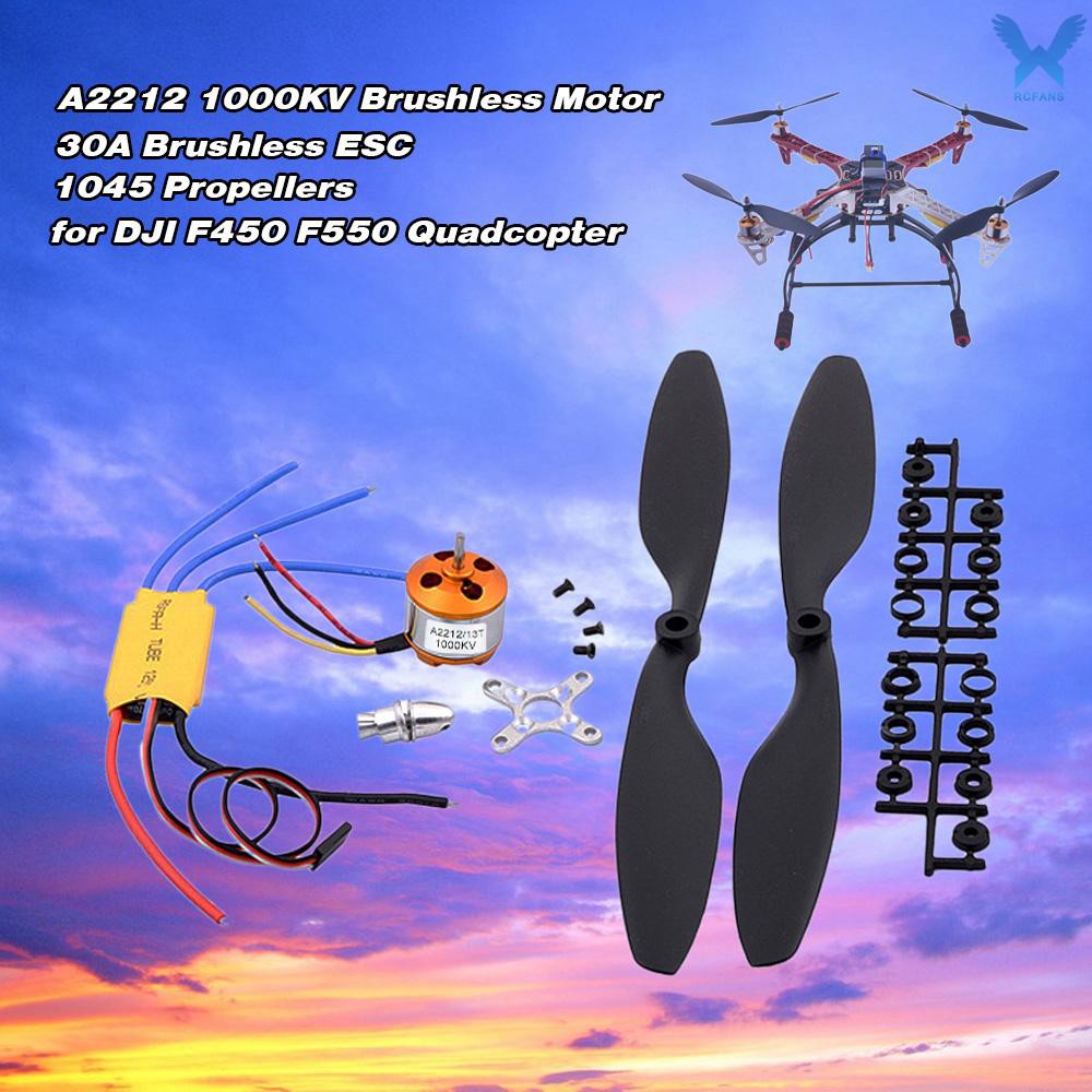 Động Cơ Không Chổi Than A2212 1000kv Cho Dji F450 F550 Quadcopter Fpv