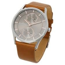 [Chính Hãng - Free ship - Không ưng hoàn tiền] Đồng hồ nam Skagen-Skw6086 dây da 5 kim ( Gray_Brown ), BestPrice