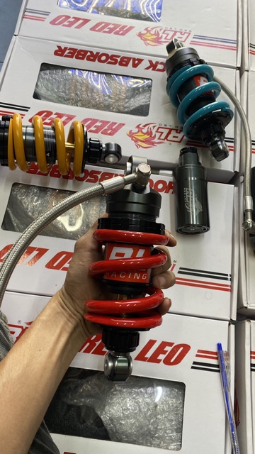 Phuộc Redleo có bình dầu ex135 / ex150