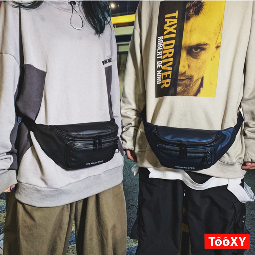 Túi đeo chéo nam nữ vải chống nước phong cách Hàn Quốc - Túi bao tử nam TX06 | BigBuy360 - bigbuy360.vn