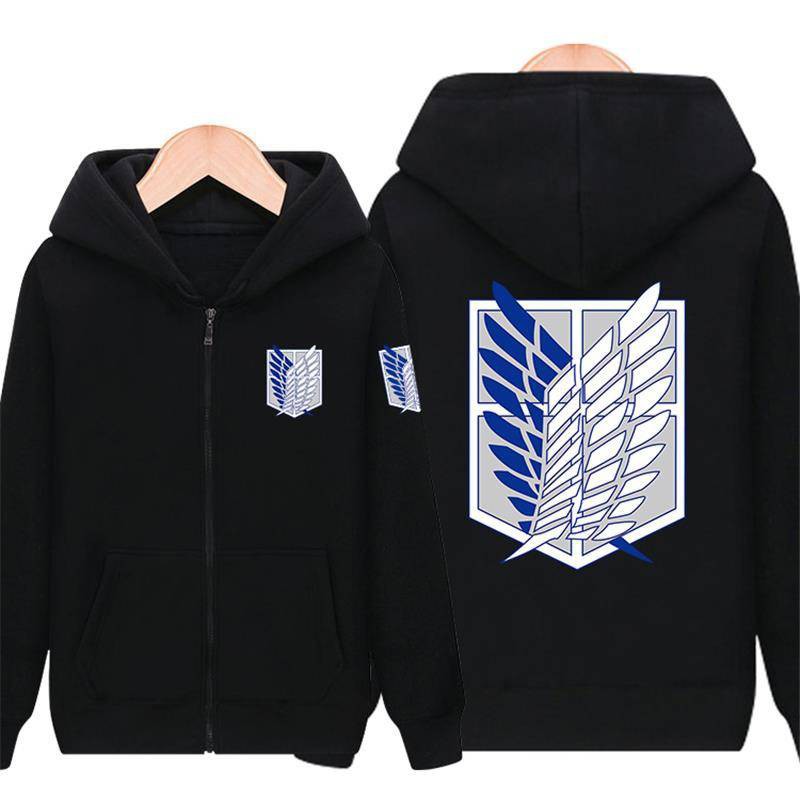 ( RẺ VÔ ĐỊCH)BST Áo Khoác Nỉ Ấm Attack on Titan - áo Anime cực ngầu
