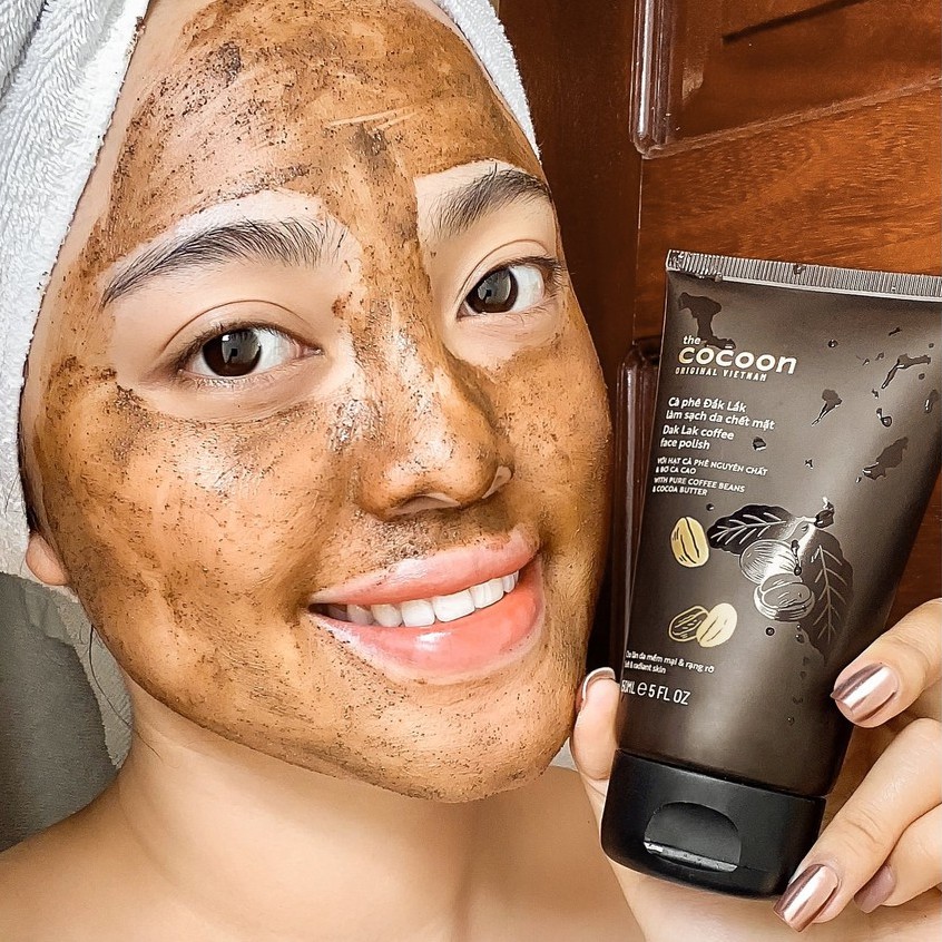 Combo Cà Phê Làm Sạch Da Chết Da Mặt 150ml + Son Tẩy Da Chết Môi Cocoon 5g | BigBuy360 - bigbuy360.vn