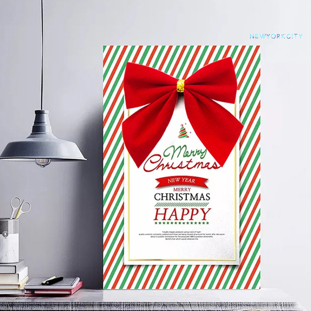 Bộ 12 Nơ Trang Trí Cây Thông Giáng Sinh