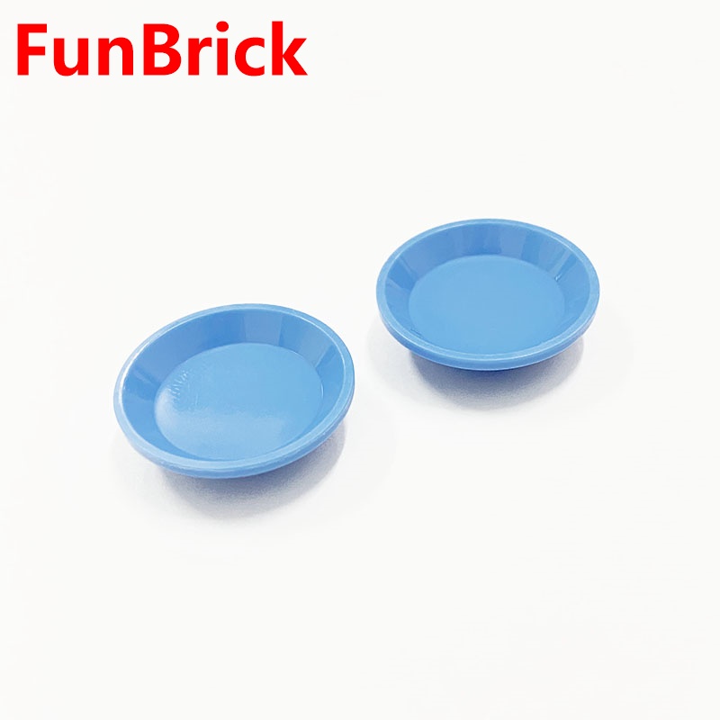[FunBrick] Set 20 Đĩa Thức Ăn Và Mô Hình Trái Cây Bằng Nhựa Làm Quà Tặng Cho Bé DIY MOC