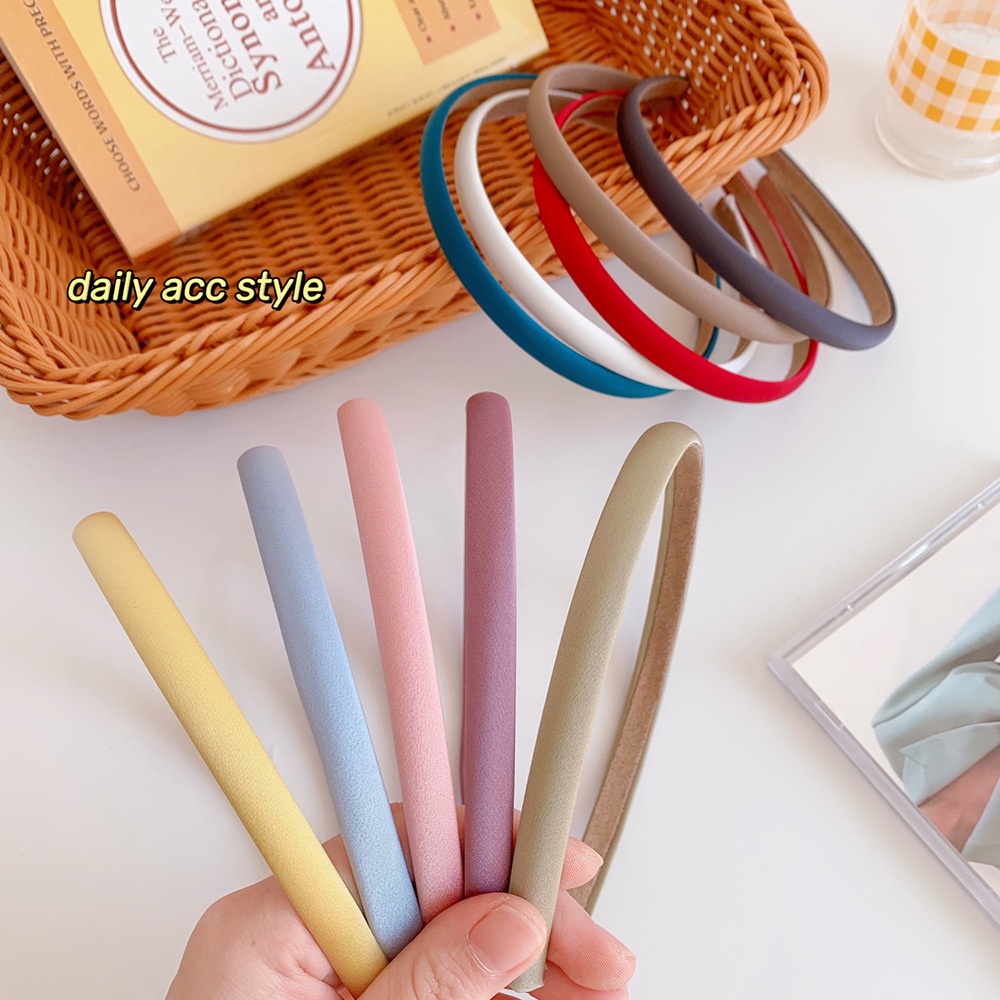 Cài tóc mỏng phong cách ngọt ngào dễ thương thời trang mùa xuân cho nữ