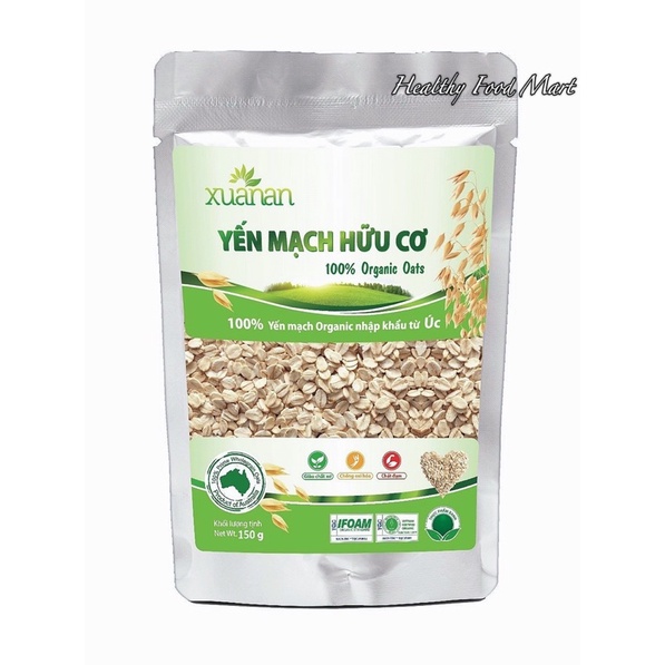 Yến Mạch Organic Xuân An Gói 400gr - Tặng Kèm Km Ngẫu Nhiên