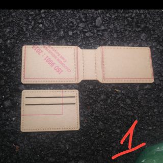 Mẫu rập ví kẹp. dụng cụ làm đồ da thủ công