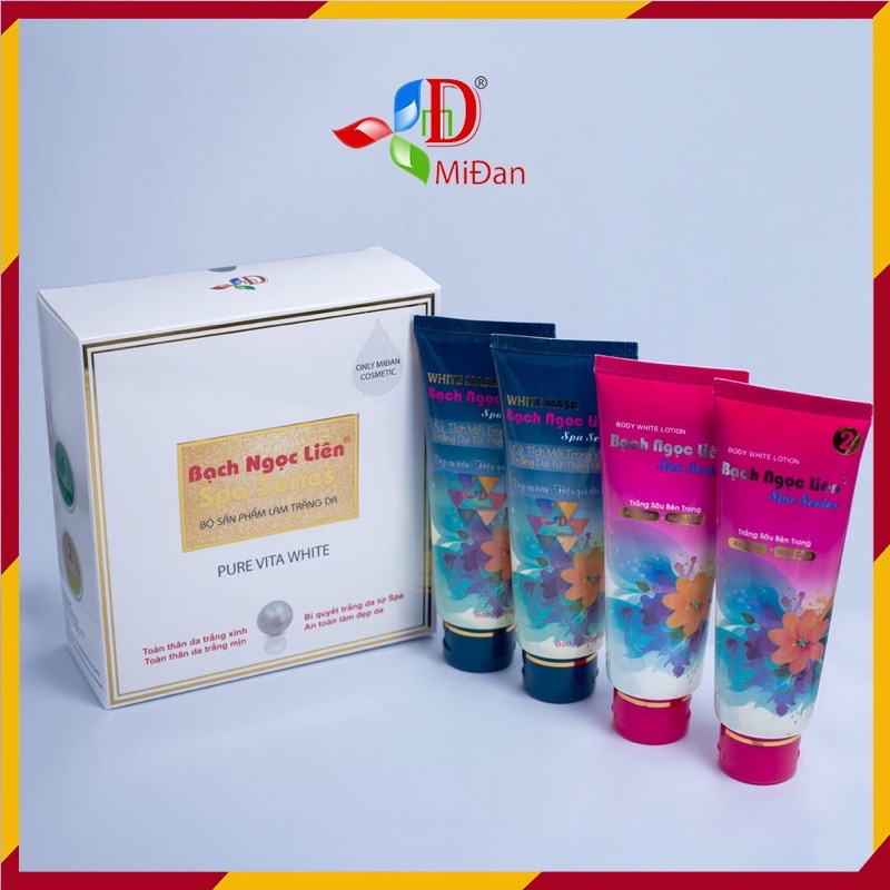 ✅Bộ Tắm trắng BẠCH NGỌC LIÊN- Spa Series✅