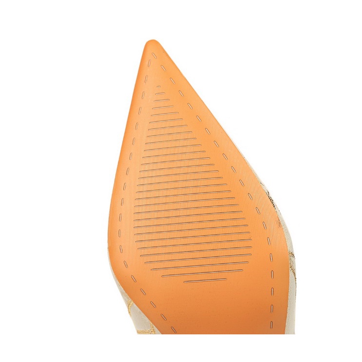 Giày cao gót BIGTREE Mall-1961-3 chính hãng 5.5cm mũi nhọn miệng nông bằng kim loại phong cách Âu Mỹ cho nữ