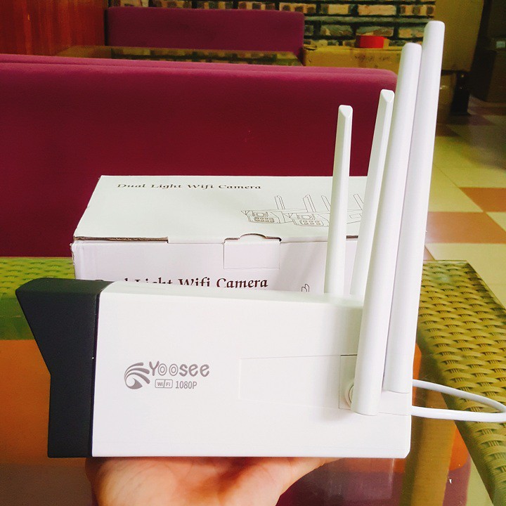 Camera ngoài trời yoosee 4 râu 8led 3.0Mpx, đàm thoại 2 chiều, siêu nét, chịu nắng mưa, có màu ban đêm | BigBuy360 - bigbuy360.vn