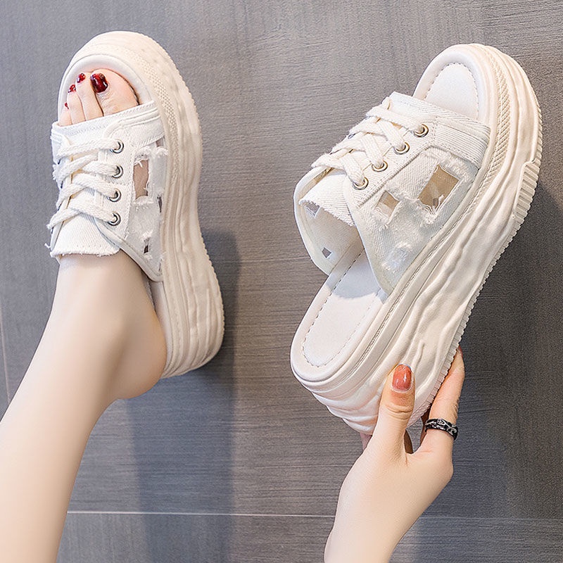 Dép Sandal Đế Xuồng Mềm Thời Trang Mùa Hè Dành Cho Nữ